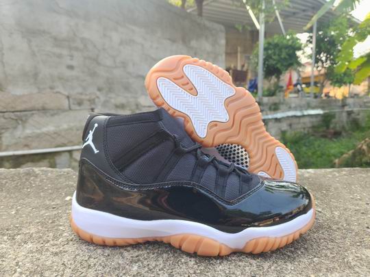(image for) Air Jordan 11 Retro Black Gum Men's Shoes-31